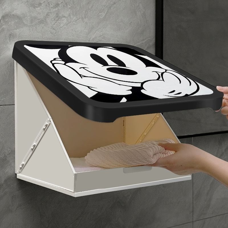 Bathroom Rack Wall Hanging Storage Rack Waterproof No Drilling