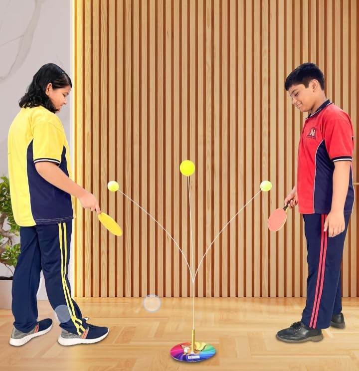 Indoor Sports Table Tennis Trainer Kit for Kids & Adults