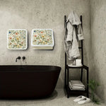 Bathroom Rack Wall Hanging Storage Rack Waterproof No Drilling