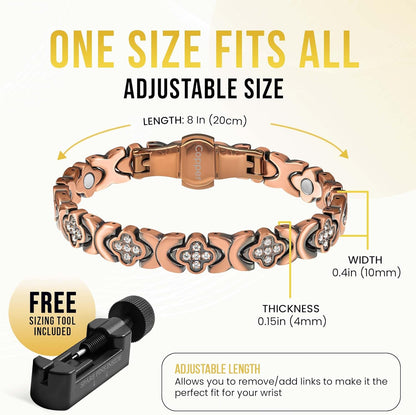 Ultra Strength Magnetic Copper Bracelet