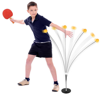 Indoor Sports Table Tennis Trainer Kit for Kids & Adults