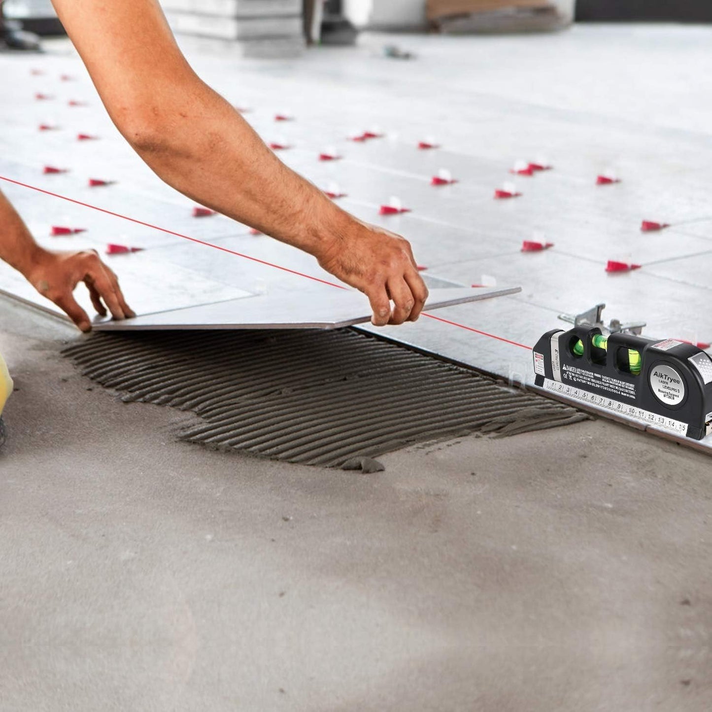 Distance Meter 4-in-1 Level Tape