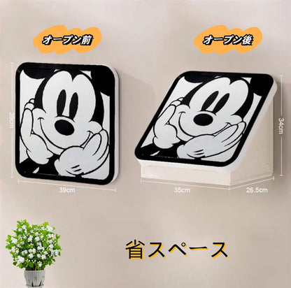 Bathroom Rack Wall Hanging Storage Rack Waterproof No Drilling