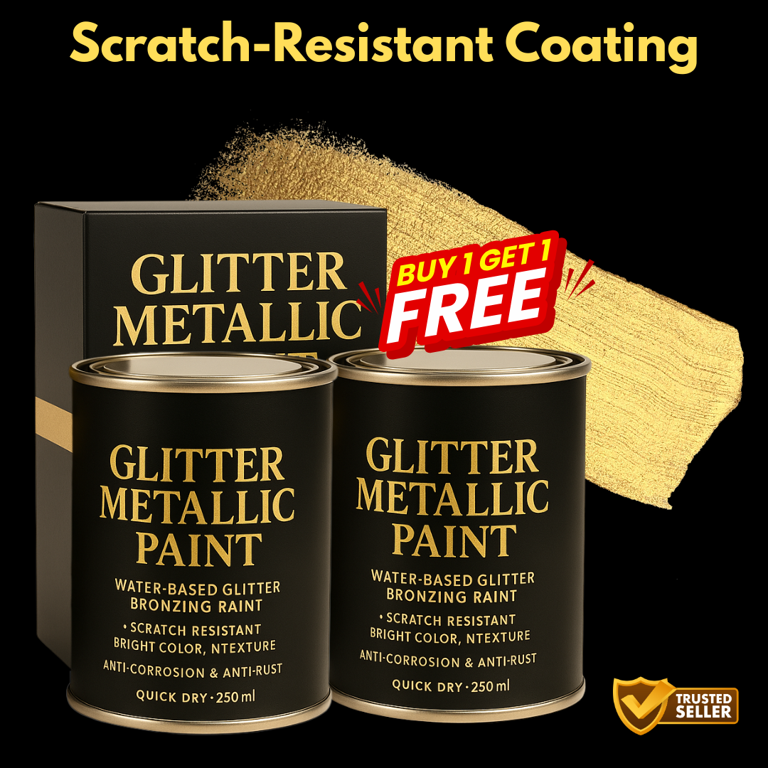 ShineCraft™ Glitter Metallic Paint (Buy 1 Get 1 Free)