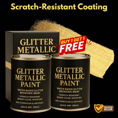 ShineCraft™ Glitter Metallic Paint (Buy 1 Get 1 Free)