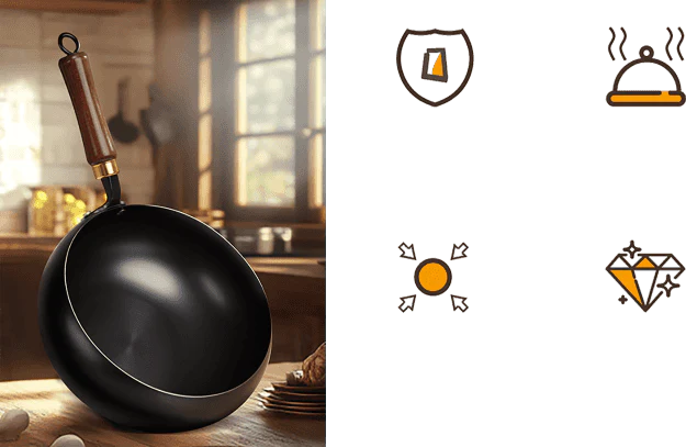 Artisan Unenameled Cast Iron Casserole