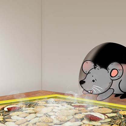 🐭 BUY 2 GET 3! ✨ Extra Large Sticky Mouse Traps - Non-Toxic Adhesive Surface for Effective Pest Control 🚫🧀