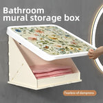 Bathroom Rack Wall Hanging Storage Rack Waterproof No Drilling