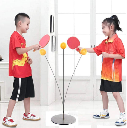 Indoor Sports Table Tennis Trainer Kit for Kids & Adults