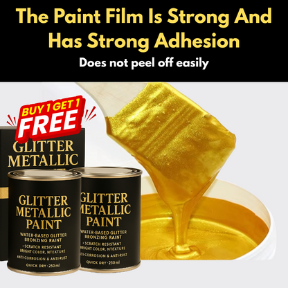 ShineCraft™ Glitter Metallic Paint (Buy 1 Get 1 Free)