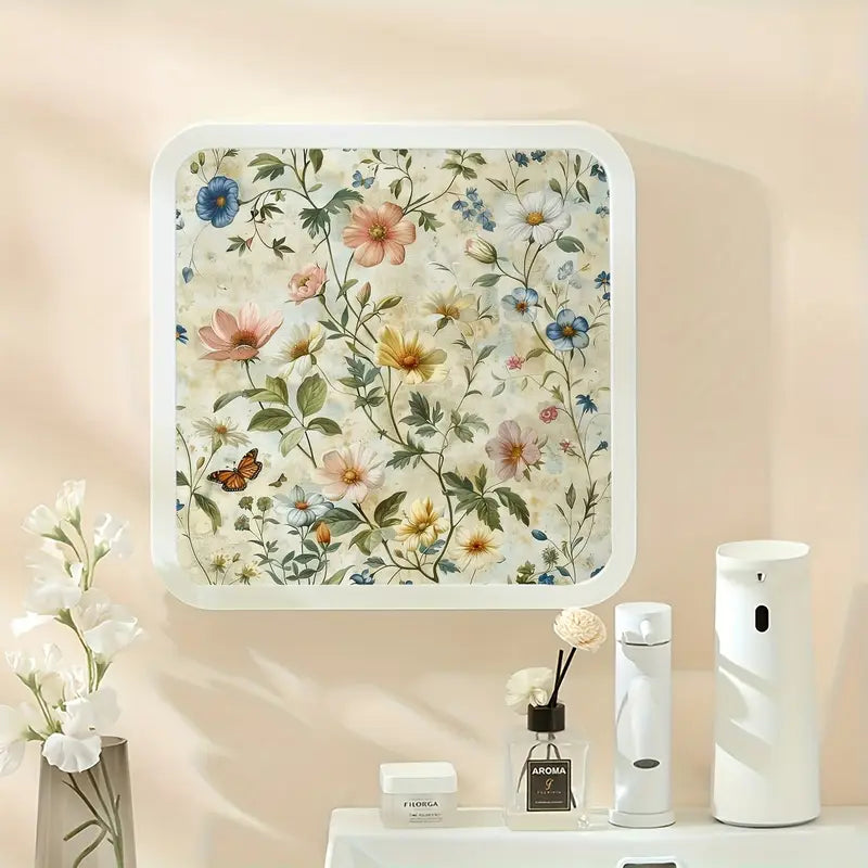 Bathroom Rack Wall Hanging Storage Rack Waterproof No Drilling