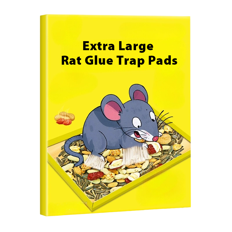 🐭 BUY 2 GET 3! ✨ Extra Large Sticky Mouse Traps - Non-Toxic Adhesive Surface for Effective Pest Control 🚫🧀