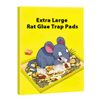 🐭 BUY 2 GET 3! ✨ Extra Large Sticky Mouse Traps - Non-Toxic Adhesive Surface for Effective Pest Control 🚫🧀